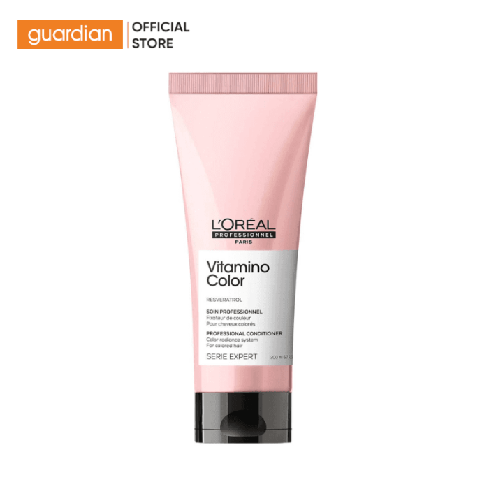 Dầu Xả Giữ Màu Tóc Nhuộm & Dưỡng Tóc Mềm Mượt L'Oréal Professionnel Serie  Expert Vitamino Color 200Ml
