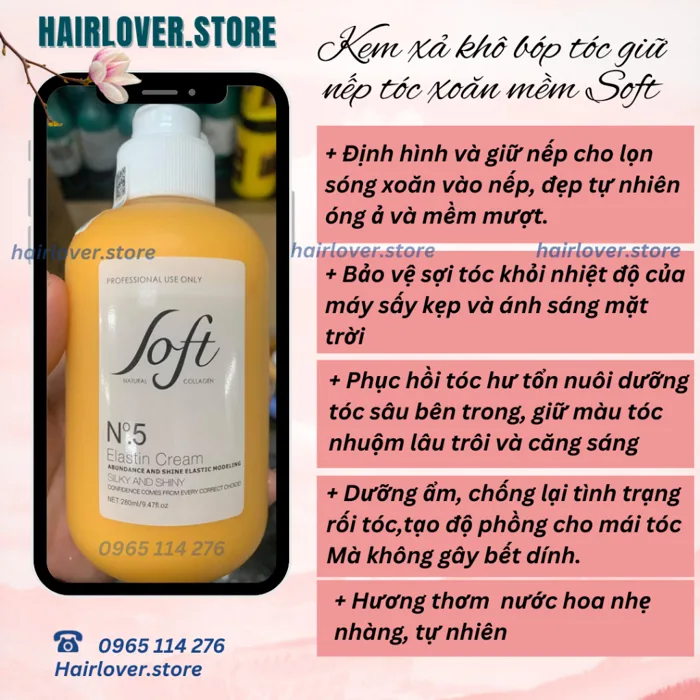 Gel giữ nếp tóc xoăn Karseell Curly Cream tạo kiểu dưỡng tóc uốn xoăn, gel vuốt