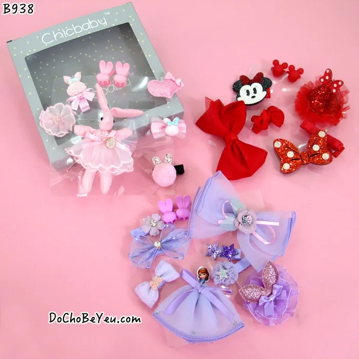 Kẹp tóc cho bé gái Chicbaby