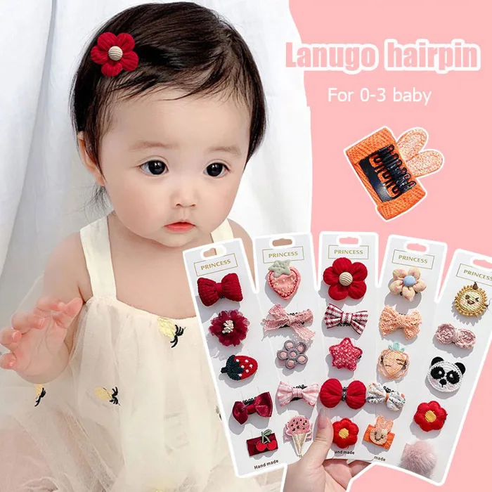 Kẹp Tóc Dễ Thương Cho Bé Gái