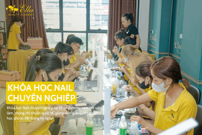 Khóa Học Nail Chuyên Nghiệp 2025 - Ella Academy