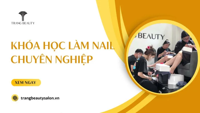 Hướng dẫn học nail - vẽ cọ bản mẫu hoa 3d thật nổi bật cùng Trang Beauty  Salon