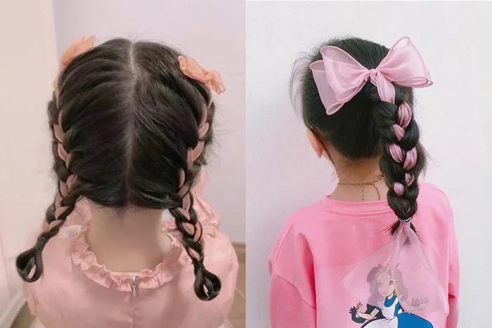 20 kiểu tóc cho bé gái đi tiệc siêu đáng yêu và sang trọng