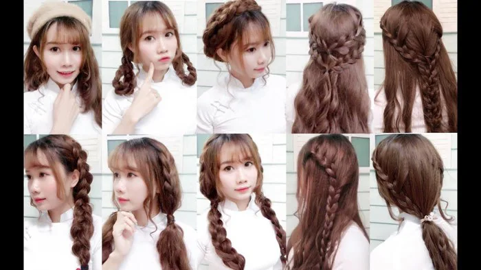 Tổng Hợp 10 Kiểu Tóc Đẹp Với Áo Dài Nữ Sinh | Yêu Làm Đẹp Tổng Hợp 10 Kiểu Tóc Đẹp Với Áo Dài Nữ Sinh | Yêu Làm Đẹp