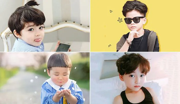 Top 100 mẫu kiểu tóc hàn quốc cho bé trai đáng yêu và cá tính