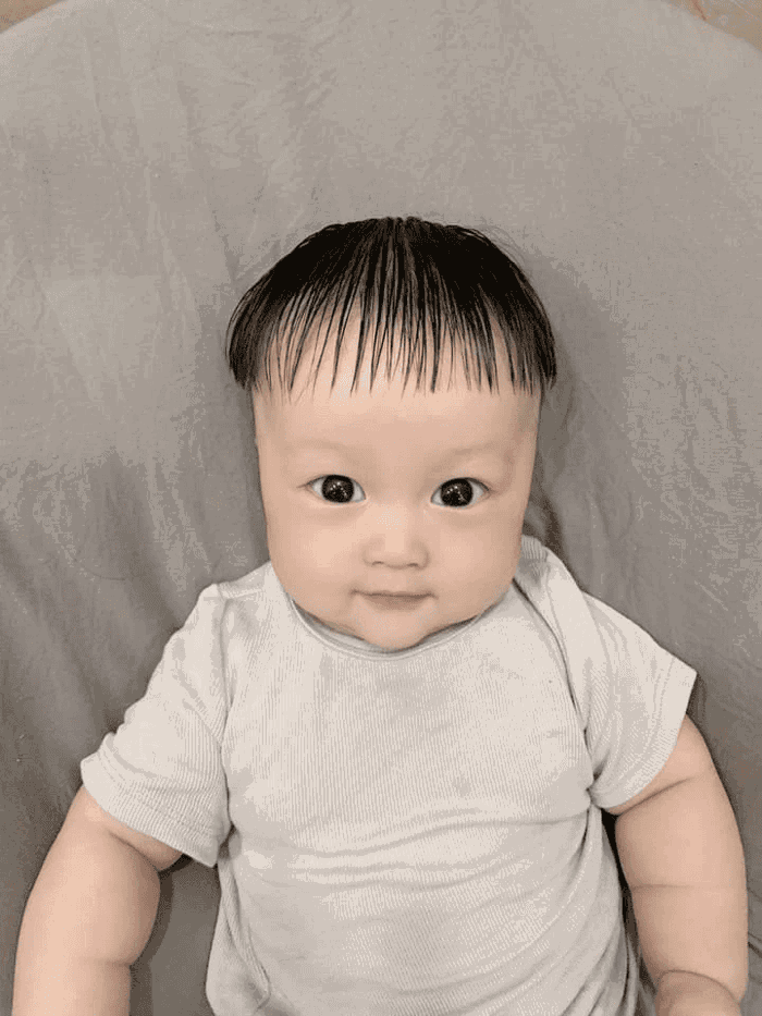 TỔNG HỢP] CÁC KIỂU TÓC CHO BÉ TRAI SƠ SINH NGỘ NGHĨNH , DỄ THƯƠNG