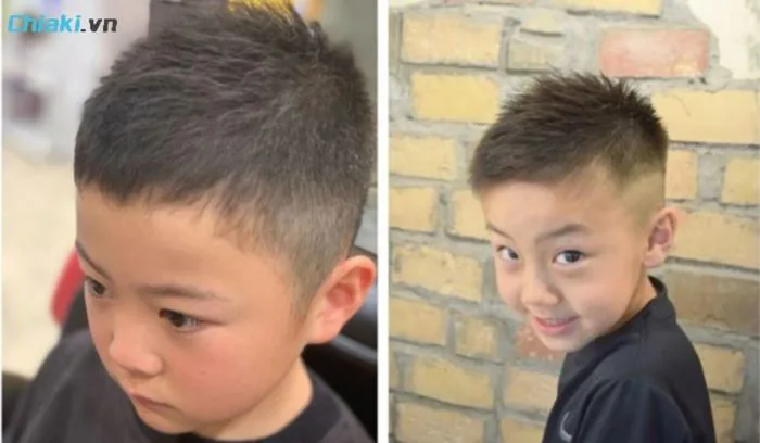25+ Mẫu kiểu tóc dành cho bé trai từ 1 - 10 tuổi siêu dễ thương và phong  cách