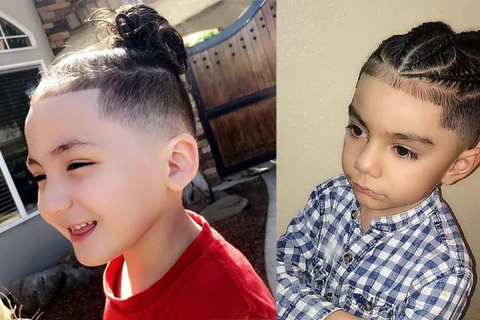 Mách mẹ 10 kiểu tóc man bun cho bé trai chuẩn soái ca