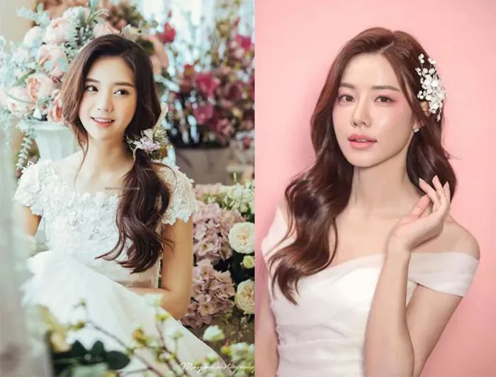 15 tóc cô dâu xõa đẹp, sang trọng mà nàng nên thử một lần