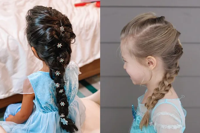 20 kiểu tóc cho bé gái đi tiệc siêu đáng yêu và sang trọng