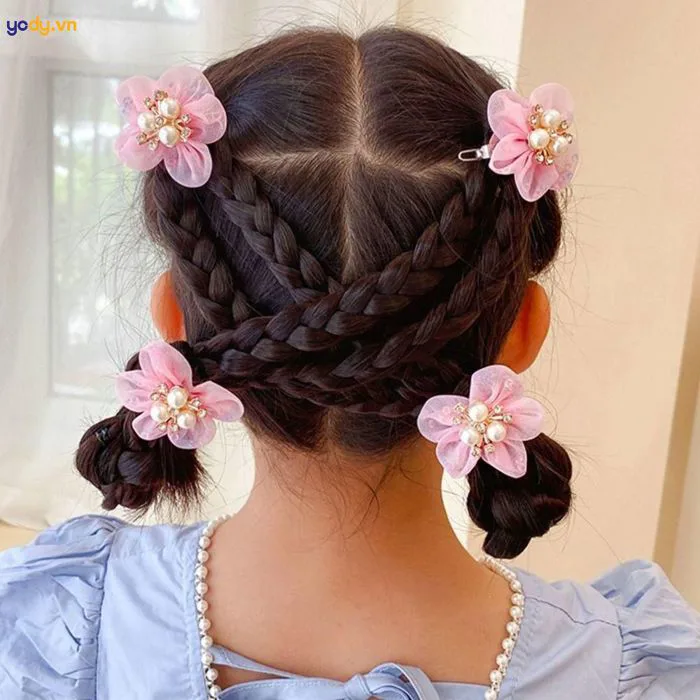 TOP 25+ Kiểu tóc cho bé gái đi tiệc đáng yêu tan chảy | Yody
