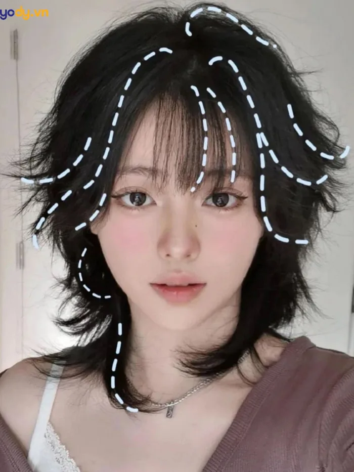 TOP 15 kiểu tóc mullet layer nữ ngắn bùng nổ phong cách, chất chơi | Yody