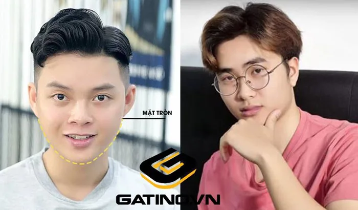 Những kiểu tóc nam đẹp dành cho người mặt tròn | Gatino.vn