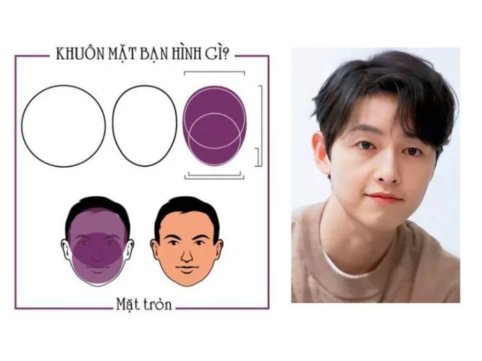 15+ kiểu tóc nam mặt tròn giúp gương mặt cân đối, hài hòa