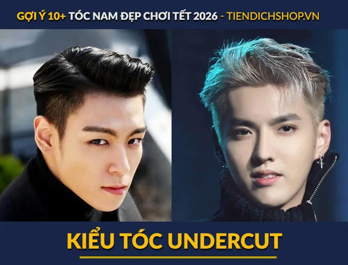 Gợi ý 10+ phong cách tóc nam chơi Tết siêu HOT 2026