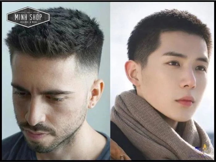 Kiểu Tóc Nam Ngắn Châu Á Nam Tính “Hot “ Nhất Hiện Nay | Minhshop.vn Kiểu Tóc Nam Ngắn Châu Á Nam Tính “Hot “ Nhất Hiện Nay | Minhshop.vn
