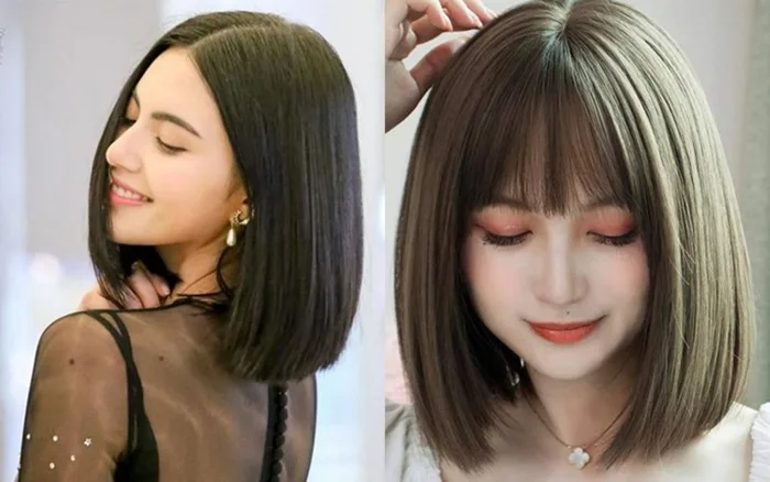 15 kiểu tóc ngắn hợp với khuôn mặt tròn béo nữ giúp gương mặt thon gọn