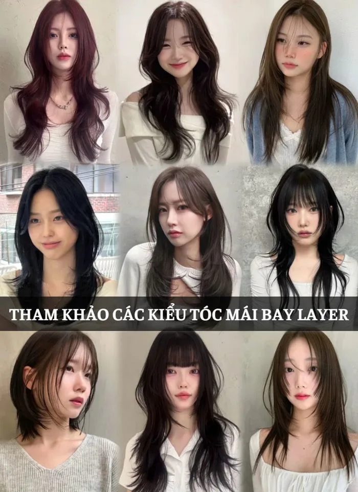 Layer 2 mái cực ĐẸP giúp bạn gái bắt kịp xu hướng tóc hiện nay