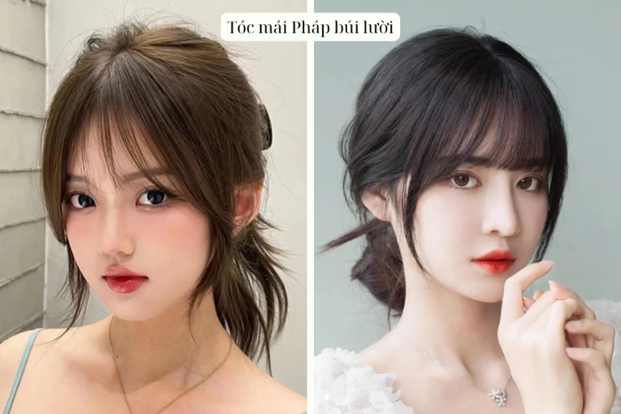 20+ kiểu tóc mái Pháp đẹp cho chị em 