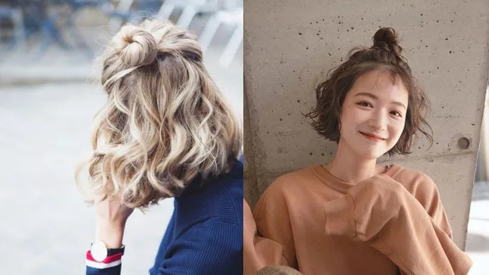 10 kiểu búi tóc củ tỏi đơn giản giúp bạn gái thêm xinh đẹp và nổi bật