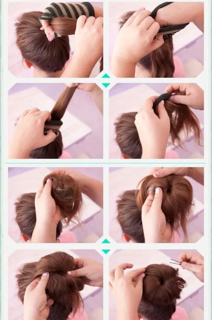12 cách búi tóc củ tỏi rất đơn giản mà bạn có thể tự làm tại nhà