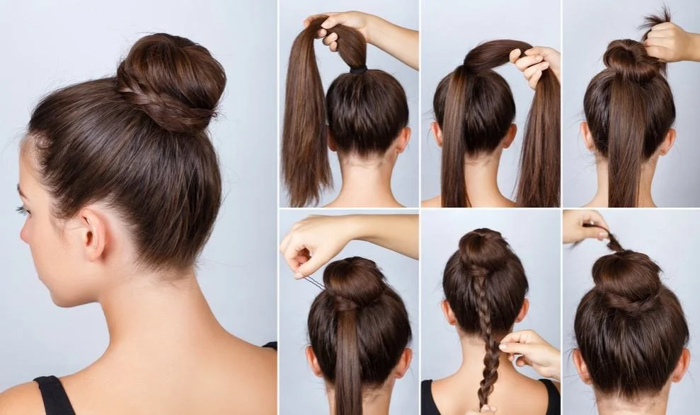 Cách búi tóc củ tỏi đơn giản cho nàng xinh trẻ trung, thanh lịch