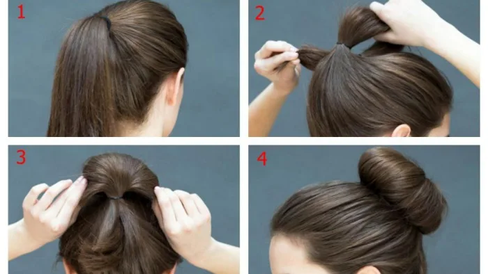 10 cách búi tóc củ tỏi đơn giản cho bạn gái cực xinh và nổi bật