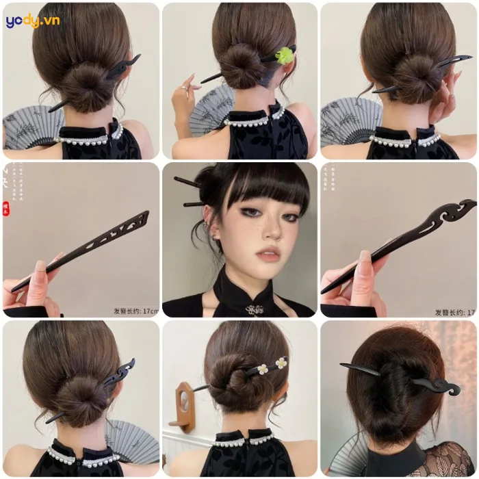 Mách khéo 10 cách búi tóc củ tỏi xinh đẹp, sang chảnh nhất | Yody