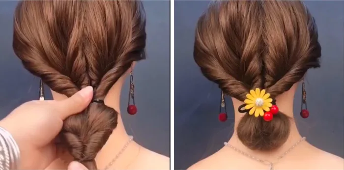 Cách búi tóc thấp Hàn Quốc: 6 kiểu xinh lung linh mọi góc nhìn