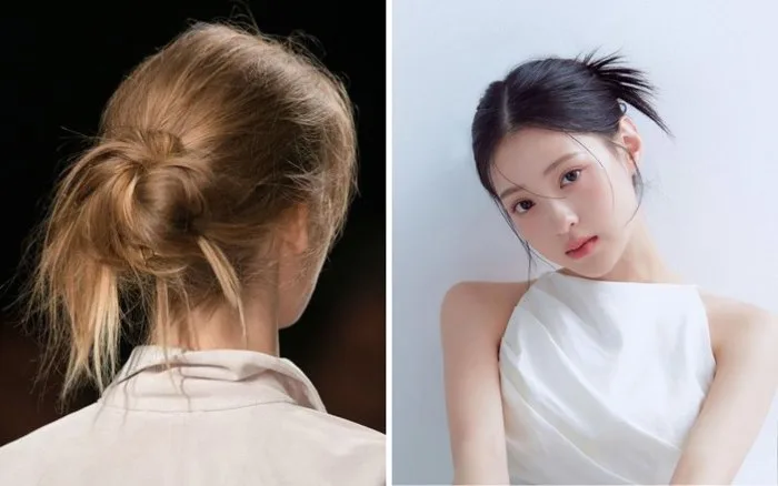 Ngày hè búi tóc thanh lịch chuẩn Hàn