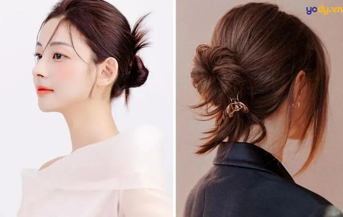 17+ kiểu tóc búi thấp trẻ trung mà vẫn cực quyến rũ | Yody