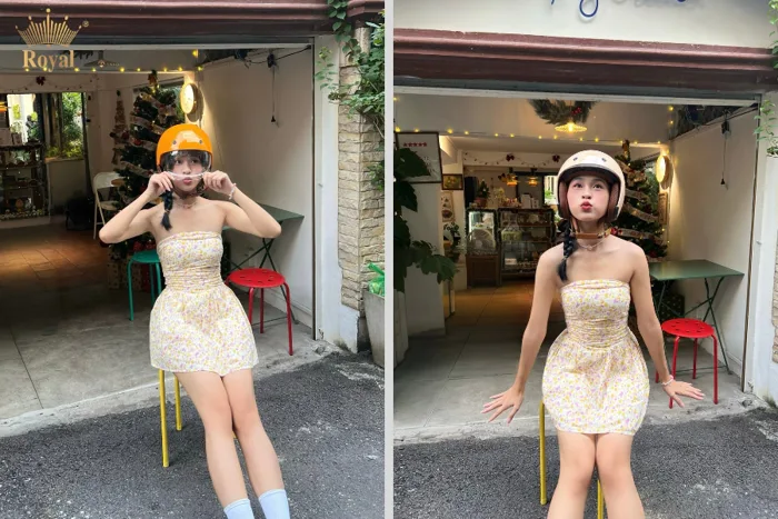 Những kiểu tóc đội nón bảo hiểm đẹp dễ làm cho nàng - Royal Helmet