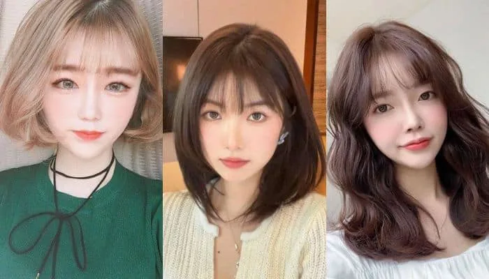 Hỏi Đáp] Nữ mặt vuông gò má cao để tóc gì?