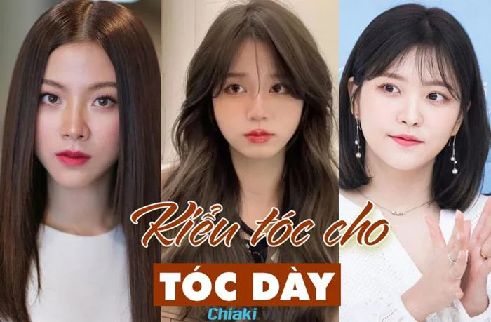 Tóc dày nên để kiểu gì? 30 kiểu tóc phù hợp nhất cho nàng tóc dày