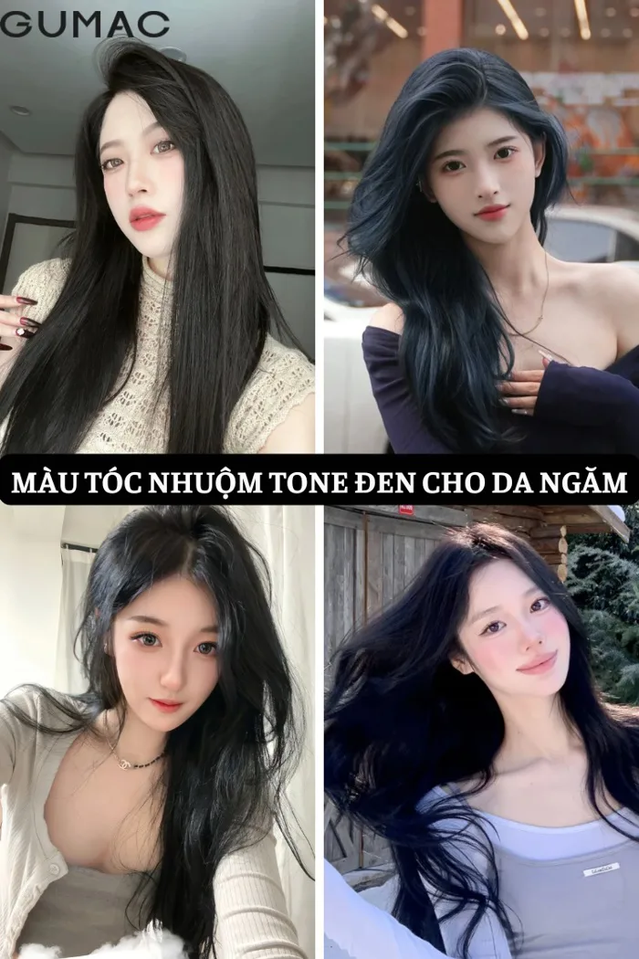 TOP 25+ màu tóc cho da ngăm CỰC TÔN DA cho nàng