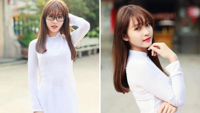 Tổng hợp các kiểu tóc mặc áo dài trắng xinh xắn, nhẹ nhàng cho nữ sinh