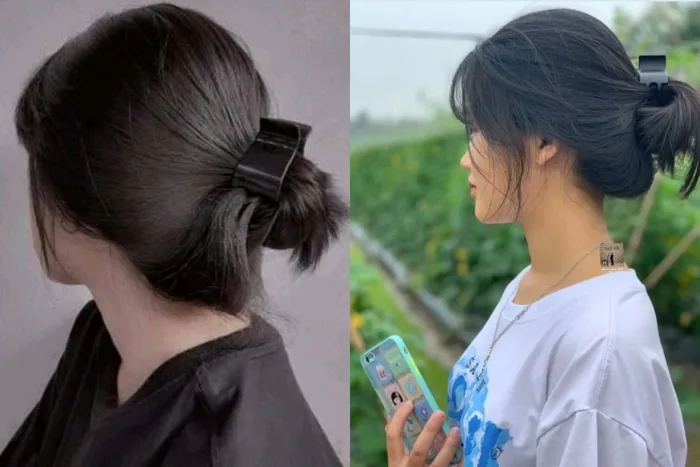 20 cách kẹp tóc càng cua theo phong cách Hàn Quốc đơn giản