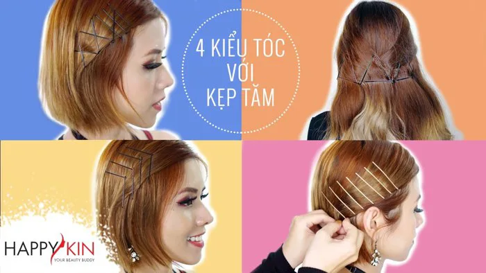 5 Kiểu Tóc Đẹp, Điệu Cực Đơn Giản Với Kẹp Tăm ft. Gau Zoan & Ashley Van