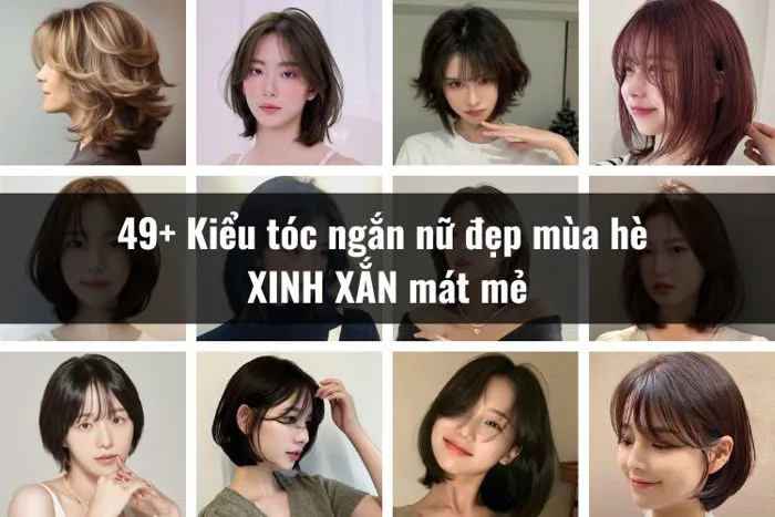 37+ Kiểu tóc ngắn nữ mùa hè ĐẸP cá tính hot nhất 2026 37+ Kiểu tóc ngắn nữ mùa hè ĐẸP cá tính hot nhất 2026