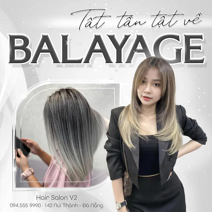 Hé lộ những điều nên biết trước khi nhuộm Balayage | Hair Salon V2