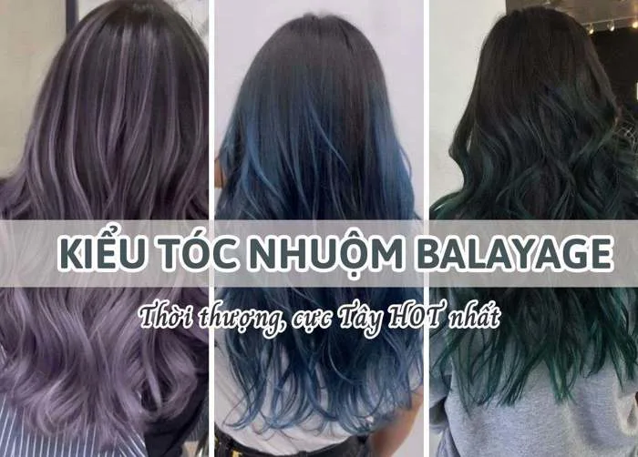 TOP 15 Kiểu Tóc Nhuộm Balayage Thời Thượng, Cực Tây, Hot 2024 | TIKI