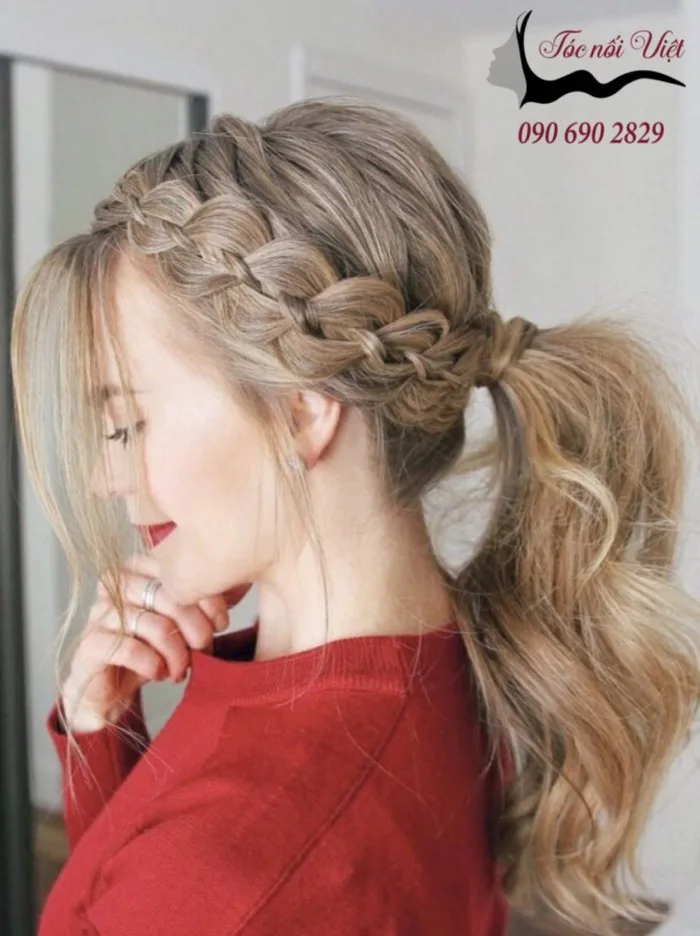 Hóa thân thành cô nàng trẻ trung năng động với các cách tết tóc chân rết