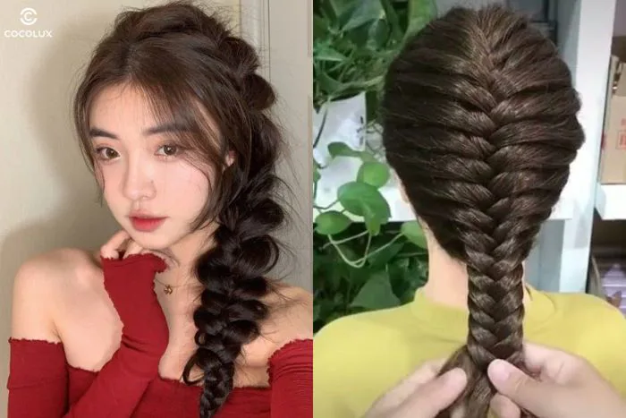 Những kiểu tết tóc đẹp cho tóc dài xinh xắn đi học, dự tiệc, dạo phố