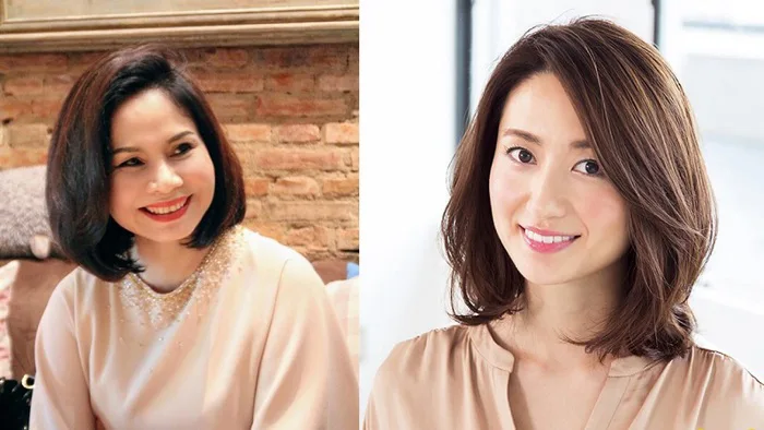 10 kiểu tóc ngang vai cho người U40 vừa đẹp vừa trang nhã