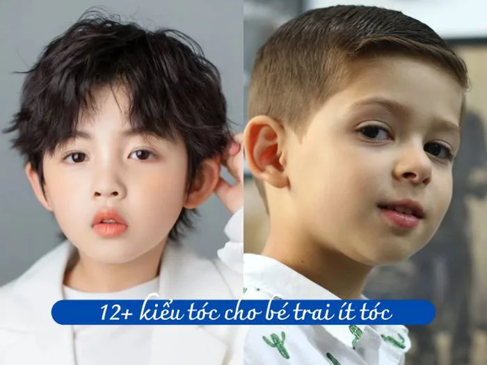 Gợi ý 15+ kiểu tóc cho bé trai ít tóc siêu “CỰC PHẨM” | Yody