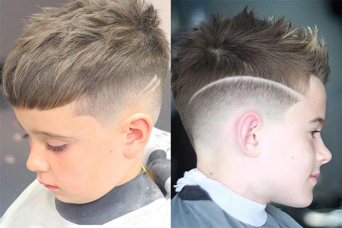 Mách mẹ 10 kiểu tóc undercut cho bé trai cực ngầu cho con yêu