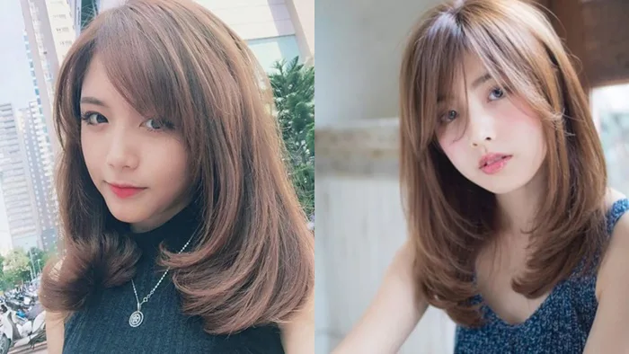 20+ kiểu tóc xoăn ngang vai cho mặt tròn trẻ trung và xinh đẹp nhất