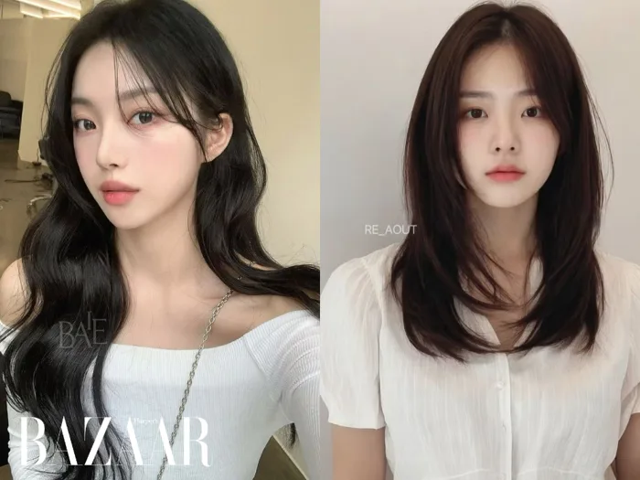 Những kiểu tóc uốn Hàn Quốc cho năm 2025 từ minh tinh nữ | Harper's Bazaar Việt Nam