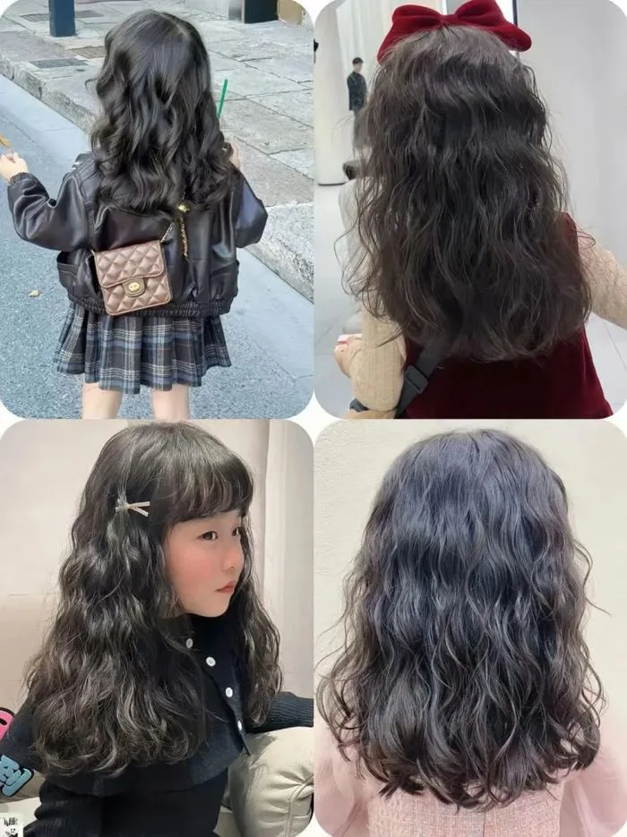 12 Kiểu Tóc Uốn Cho Bé Gái Dễ Thương, Ai Nhìn Cũng Mê
