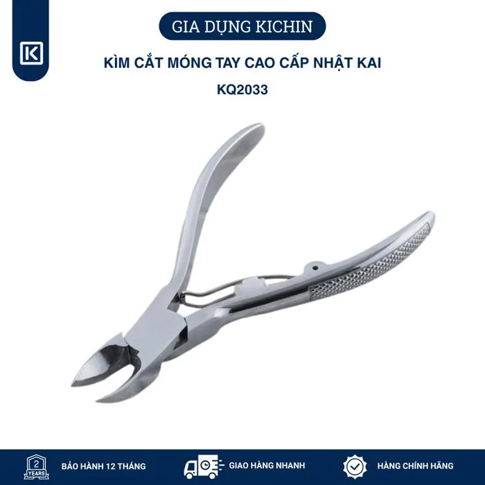 Kìm cắt móng tay cao cấp Nhật KAI KQ2033 Kìm cắt móng tay cao cấp Nhật KAI KQ2033